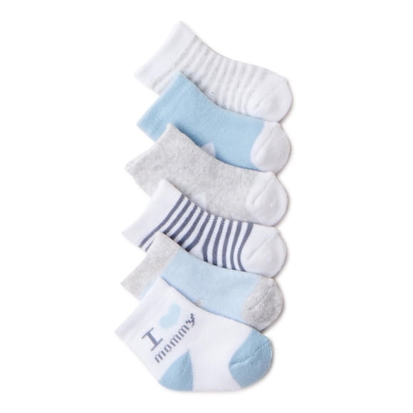 Child of Mine by Carter's Boys 6PK I love Mom Sock