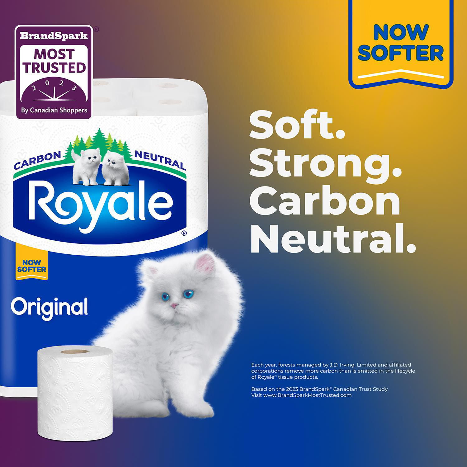 Royale Original Toilet Paper, 30 Equal 62 Bathroom tissue rolls, 2