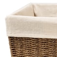 thumbnail image 4 of Honey-Can-Do Parchment Cord Basket W/Liner, 4 of 6