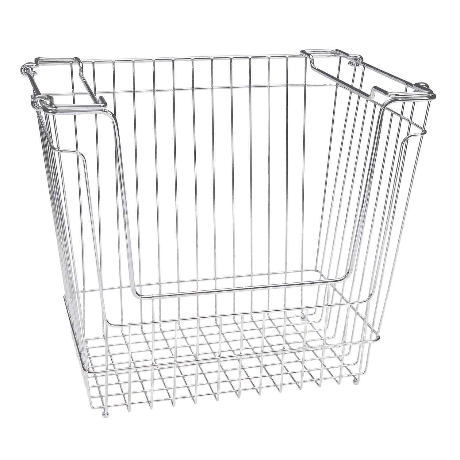 Mainstays Medium Stackable Storage Basket Walmart Canada