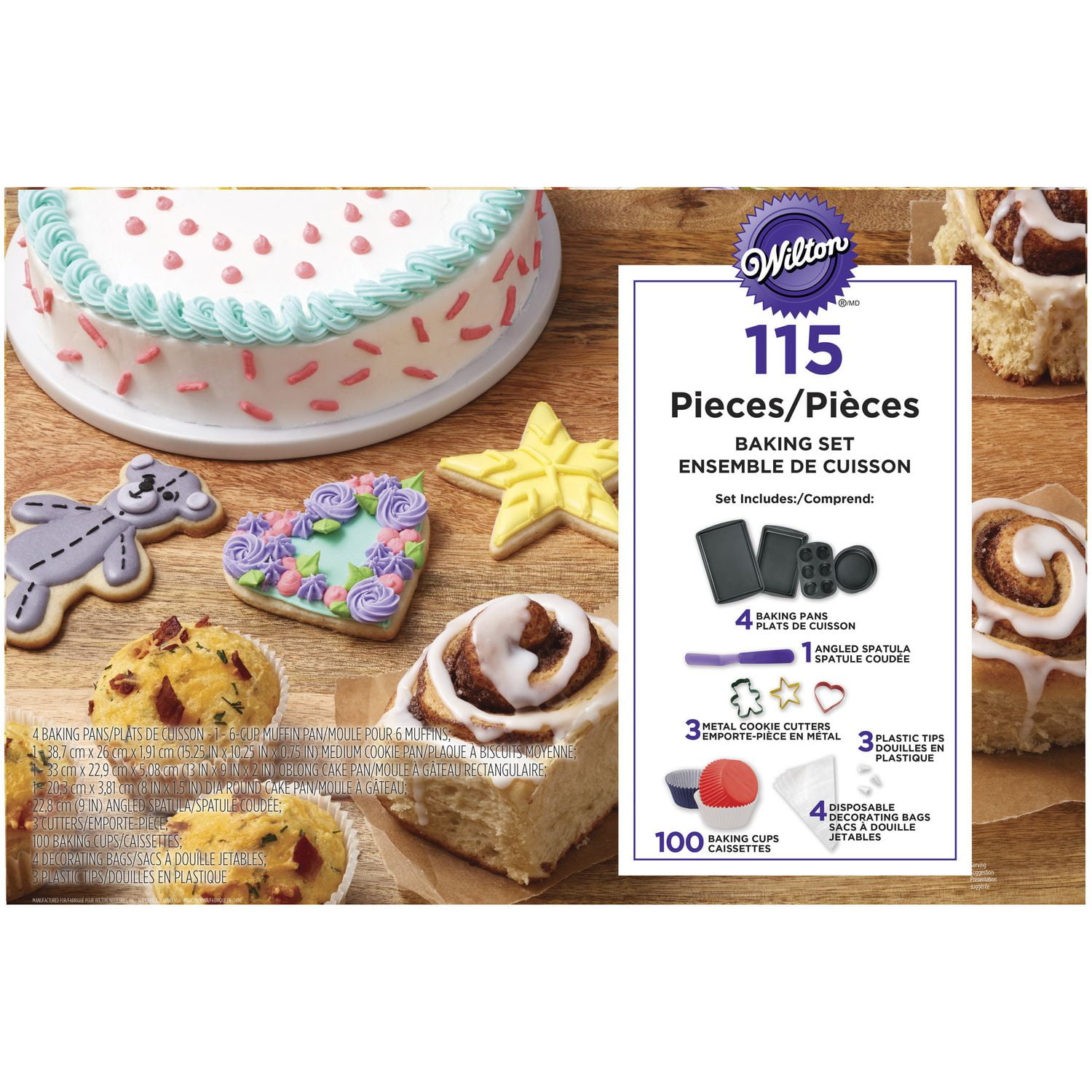 Wilton 115piece Baking Set Walmart Canada