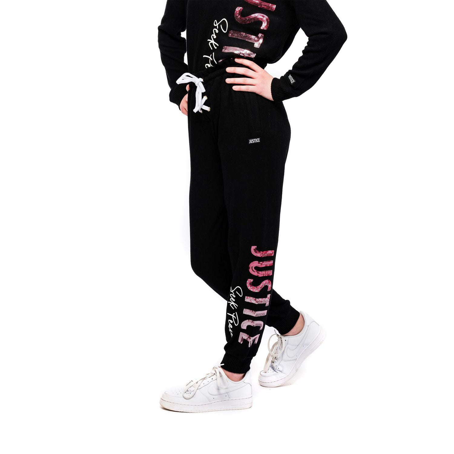 Girls Justice Radiating Joy Joggers