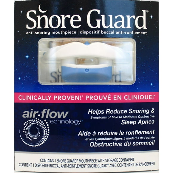 Protection contre le ronflement Contient 1 Snore Guard