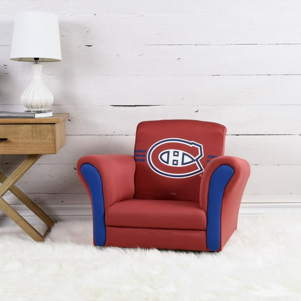 Chaise rembourrée pour tout-petit LNH- Canadiens de Montréal