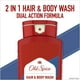 Shampooing et nettoyant pour le corps Old Spice High Endurance pour hommes, parfum Crisp 532 mL – image 4 sur 9