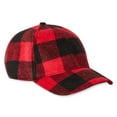 thumbnail image 1 of Canadiana Unisex Buffalo Check Baseball Cap, 1 of 2