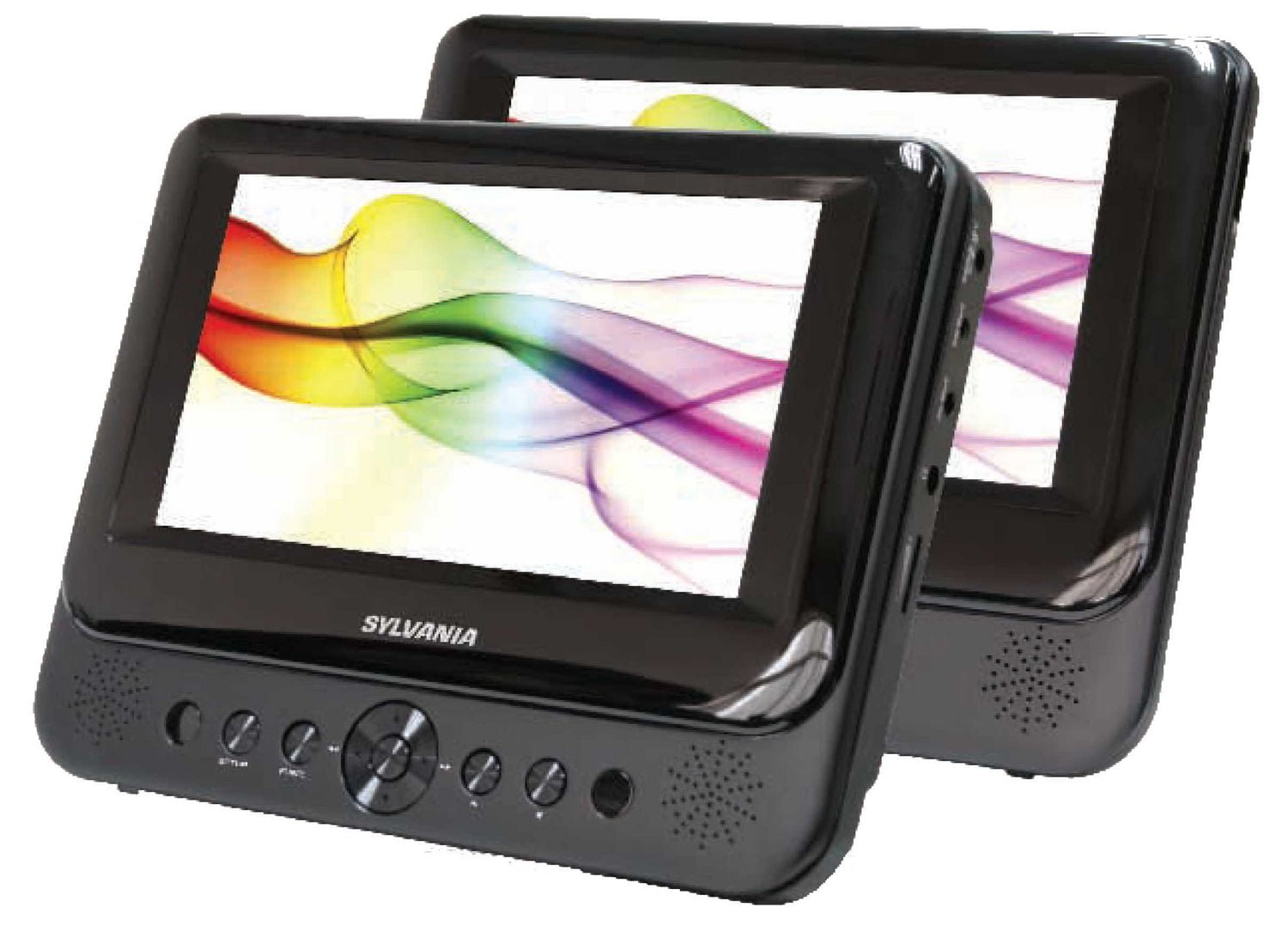 Sylvania 7Inch Dual Screen Portable DVD Player Walmart Canada