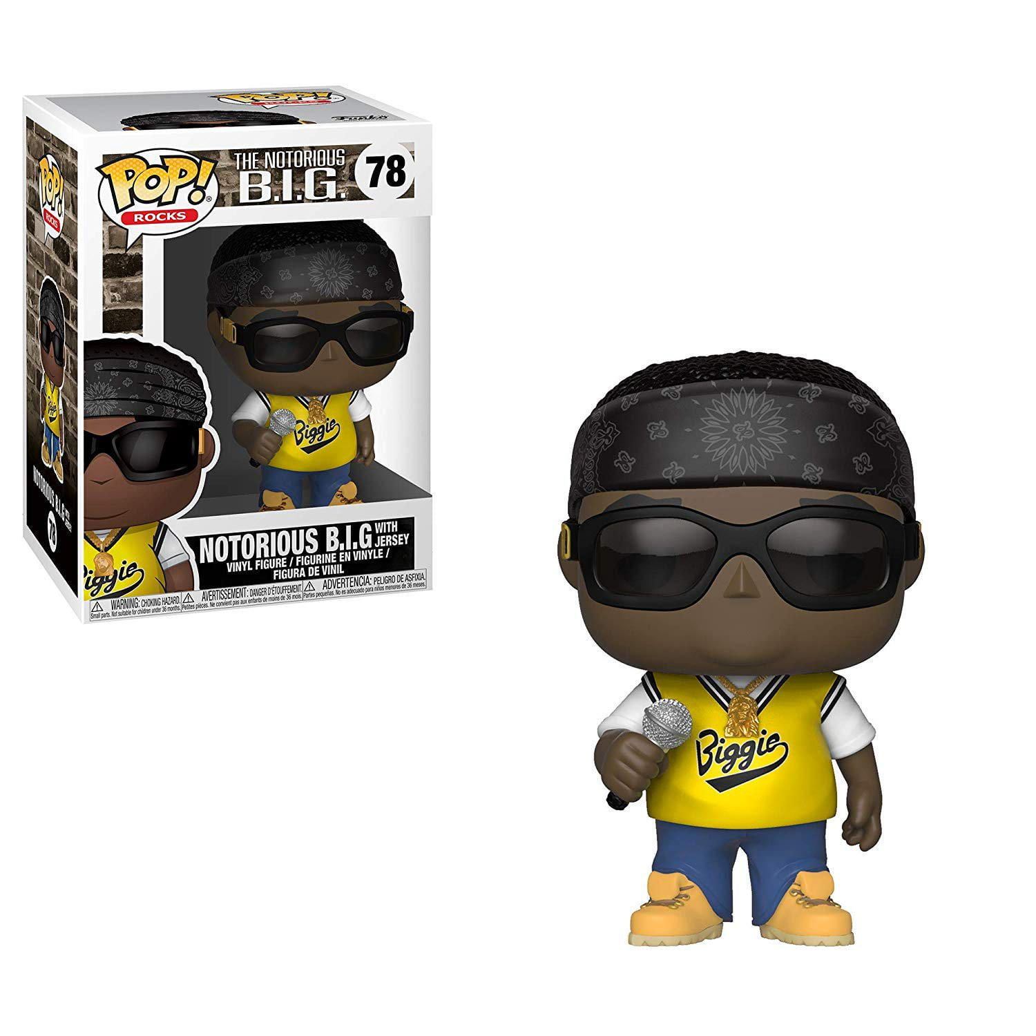 Funko POP! Rocks: Celebrities - The Notorious B.I.G W/Jersey Vinyl ...