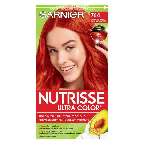 Garnier Nutrisse Ultra Color Permanent Hair Dye, Vibrant Long-Lasting