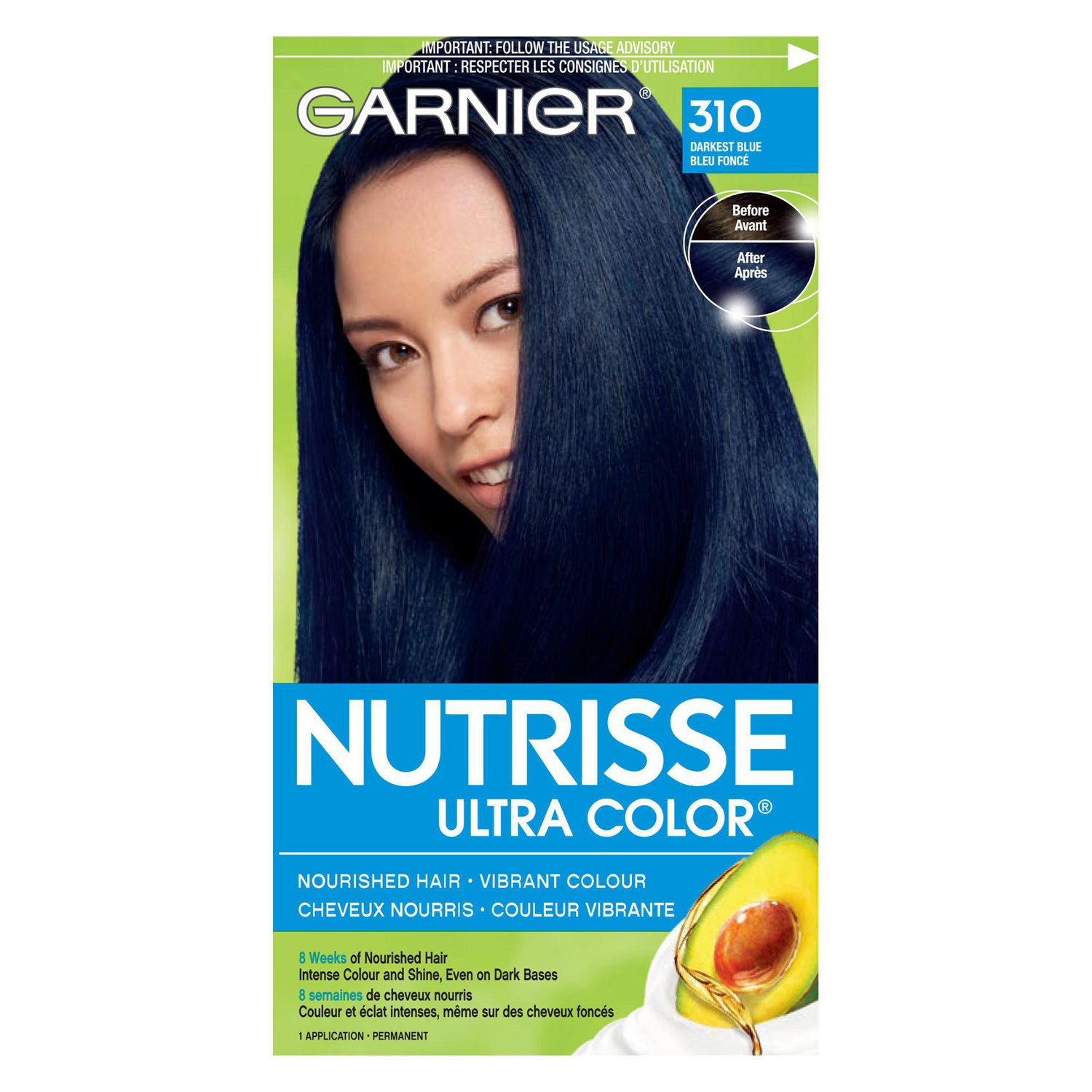 Garnier Nutrisse Ultra Color Darkest Blue 310 Walmart Canada