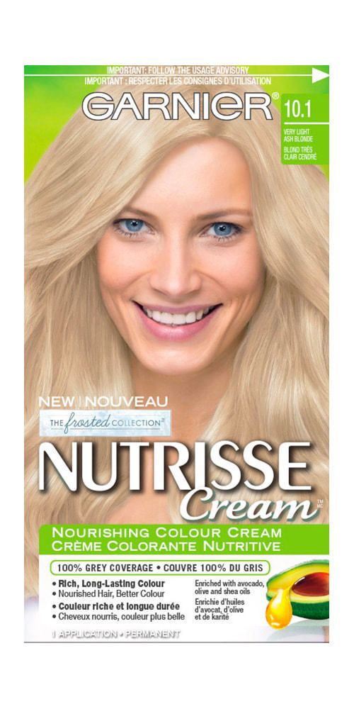Garnier Nutrisse Cream 10 1 Very Light Ash Blond Walmart Canada
