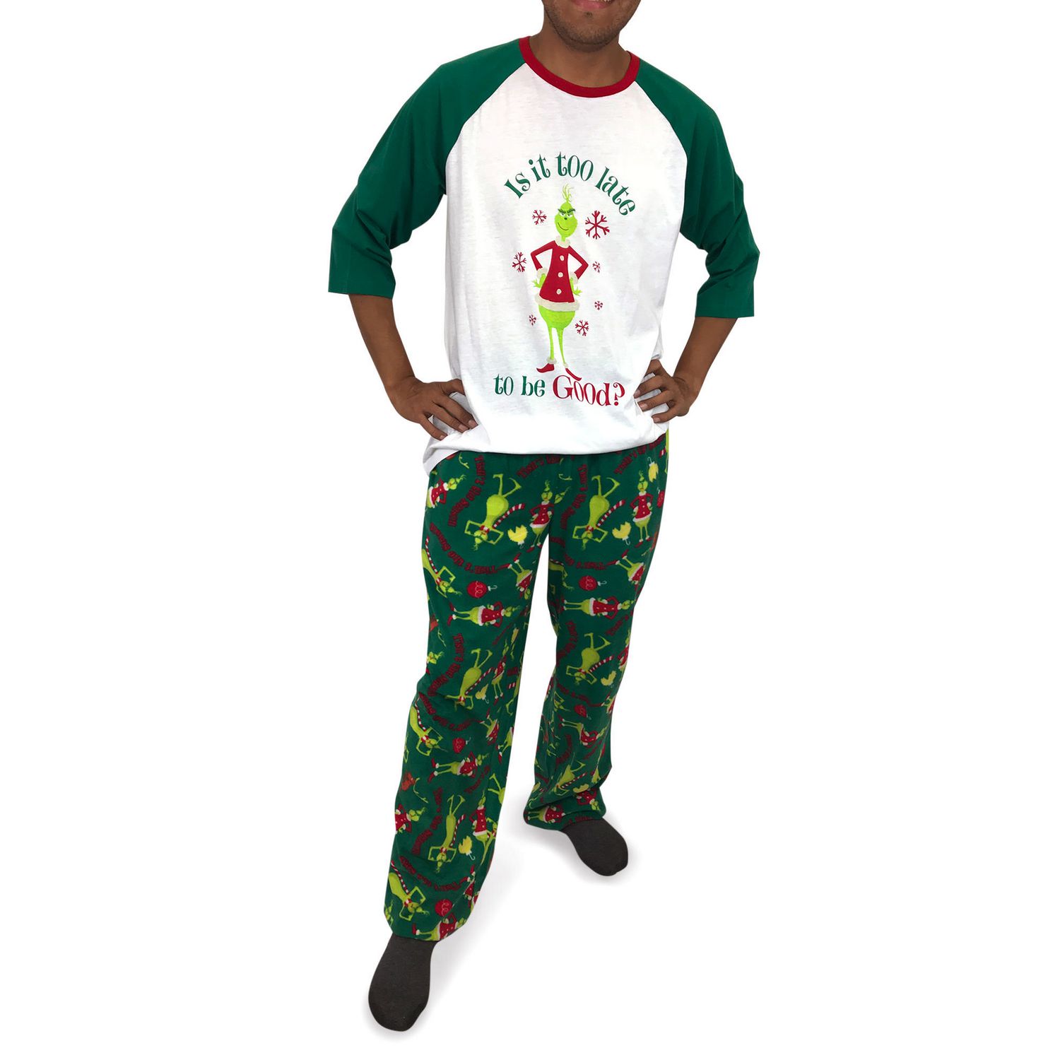 鍔 worry preamble Dr. Seuss' The Grinch 2PC Pyjama Sets for Men | Walmart Canada