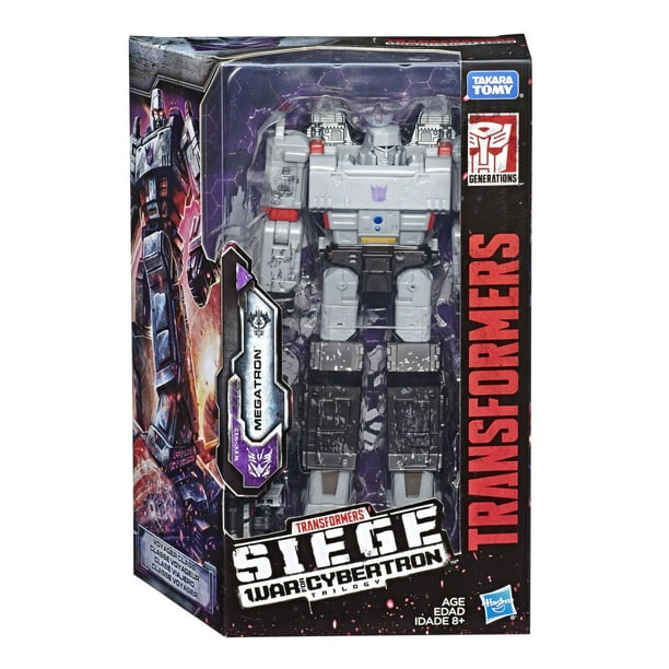 Transformers Generations War for Cybertron: Siege - Figurine Megatron WFC-S12  de classe voyageur