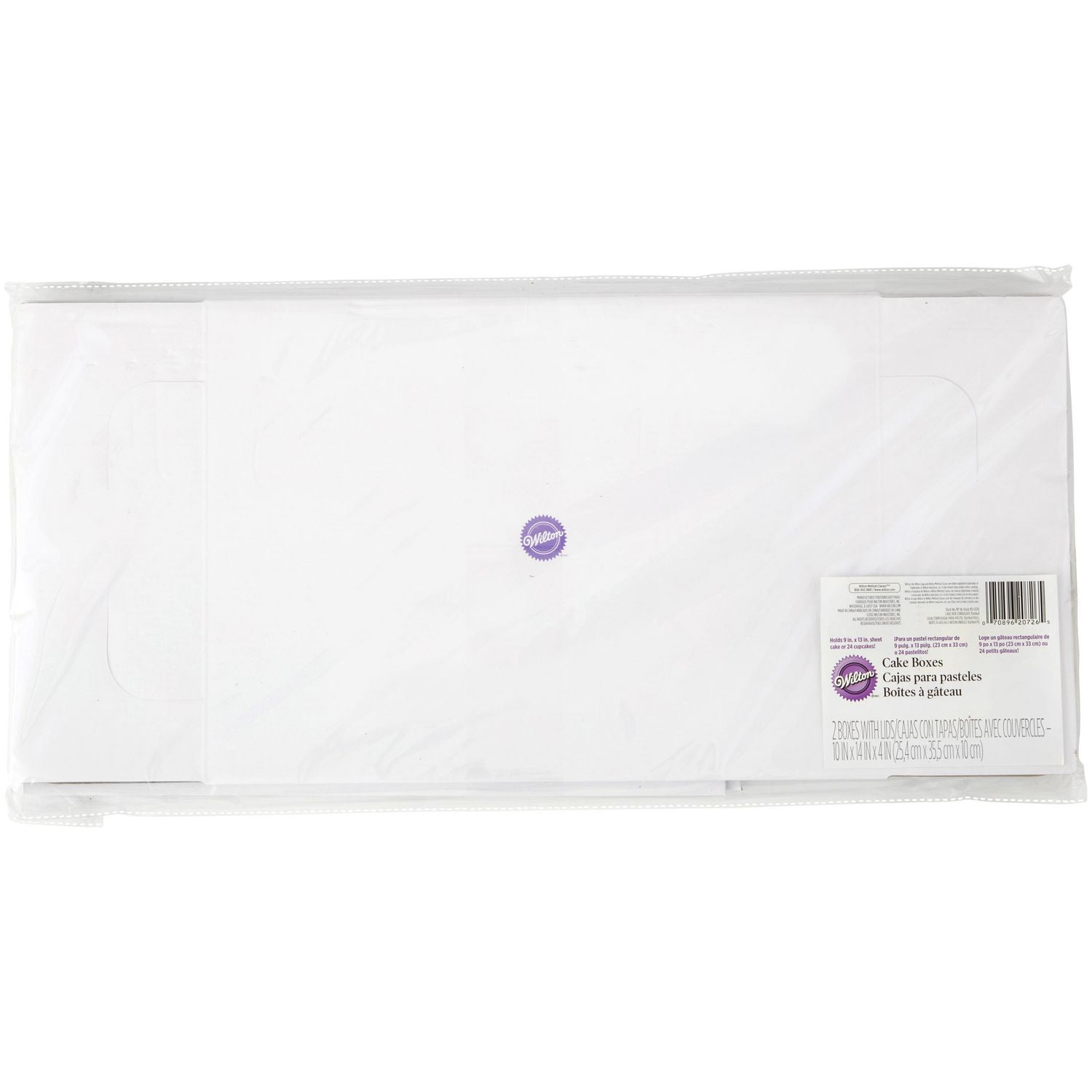 Wilton 2 Pack 10x14 White Corrugate Cake Box Walmart Canada