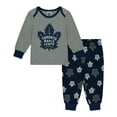 thumbnail image 1 of Toronto Maple Leafs two piece sleep set for infants, 1 of 2
