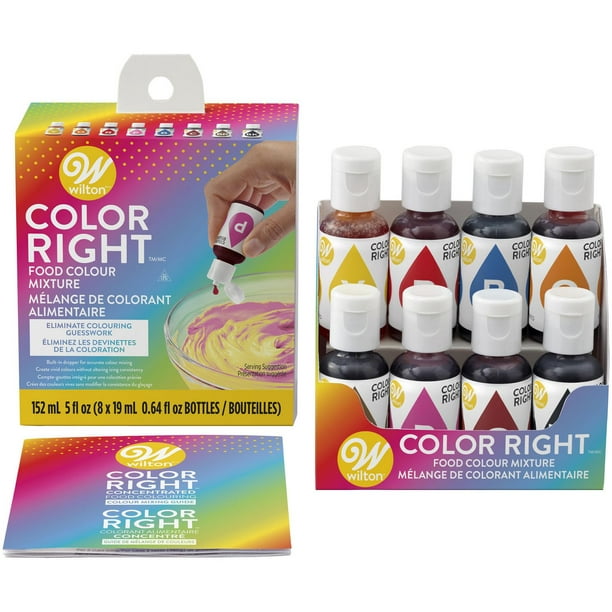 Système de coloration  Color Right Wilton Colorant alimentaire, 152 ml
