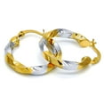 thumbnail image 2 of Quintessential 14kt Gold Plated Earrings, 2 of 2