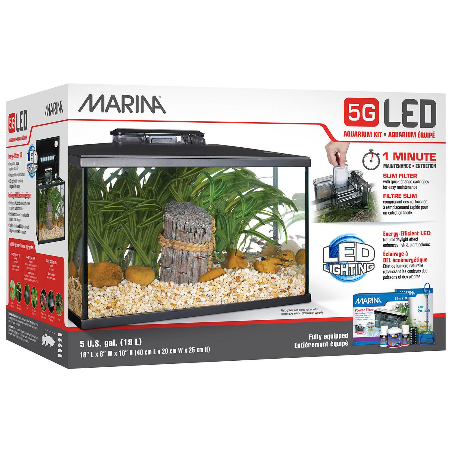 Marina LED Aquarium Kit | Walmart Canada