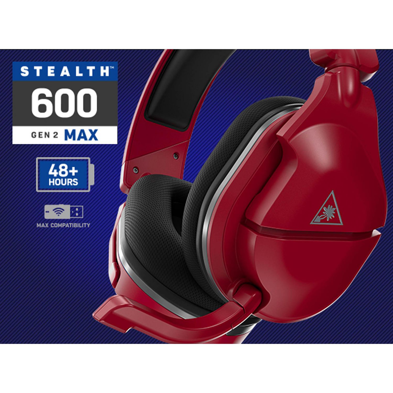 Turtle Beach Stealth 600 Gen 2 MAX Midnight Red PS5 PS4