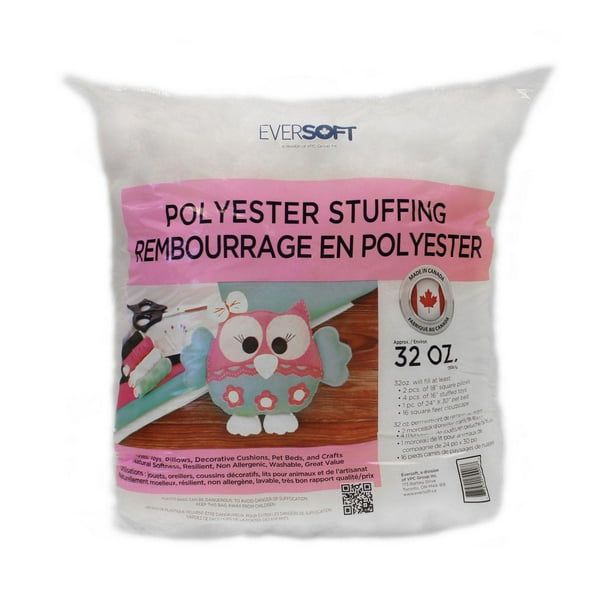 Remplissage Polyester - 32 oz Fibres de Polyester de 2 lbs