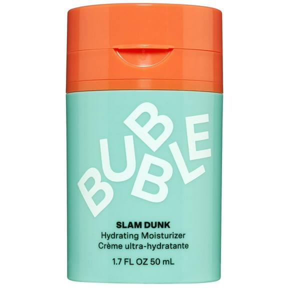 Bubble Skincare Slam Dunk Hydrating Face Moisturizer, For Normal to Dry Skin, 1.7 FL OZ / 50mL, Slam Dunk Hydrating Moisturizer