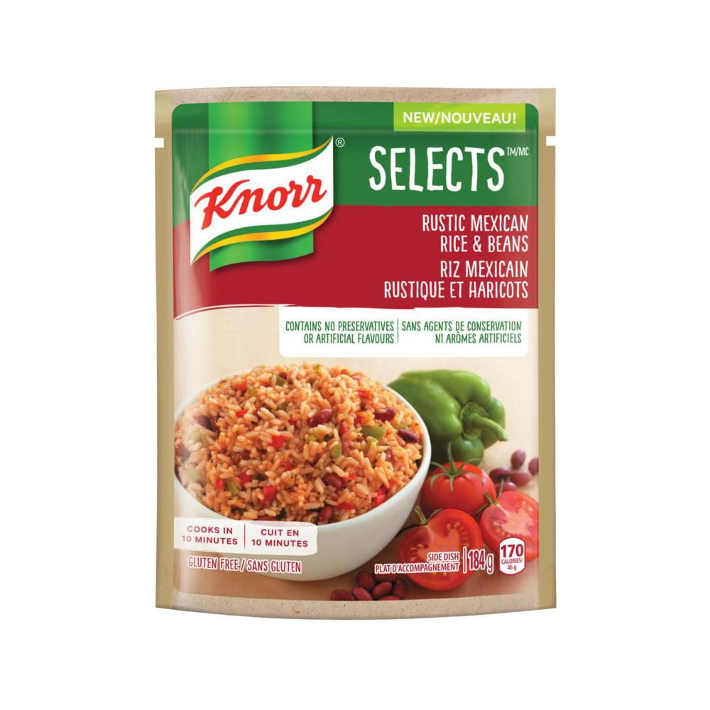 Knorr Selects Rustic Mexican Rice & Beans Walmart Canada