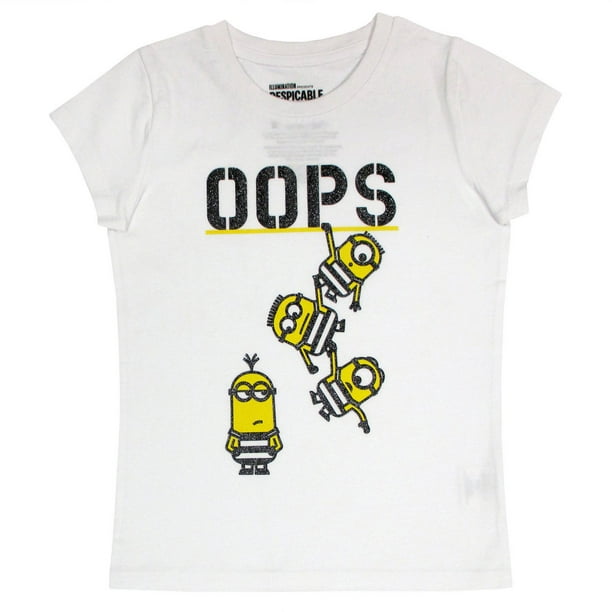 T-shirt à manches courtes de OOPS pour filles
