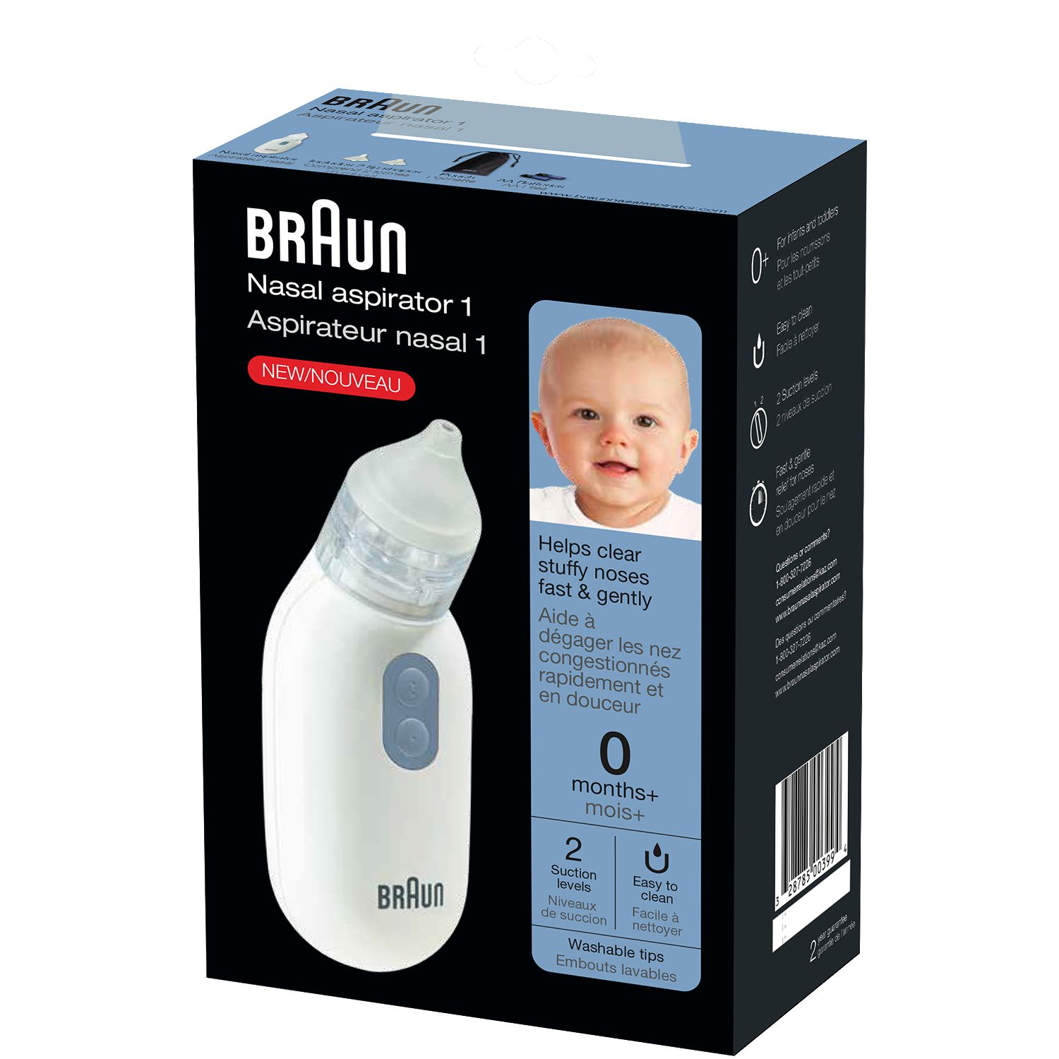 Braun BNA100CAV1 Nasal aspirator | Walmart Canada