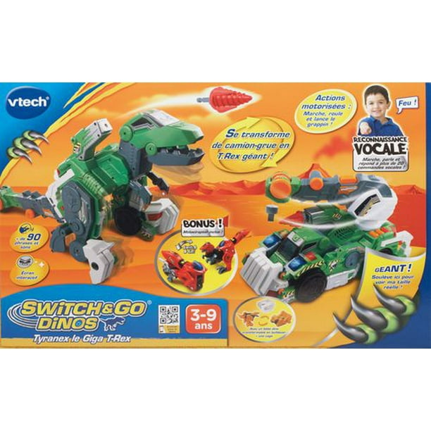  VTech Switch & Go Dinos Jagger The T-Rex : Toys & Games