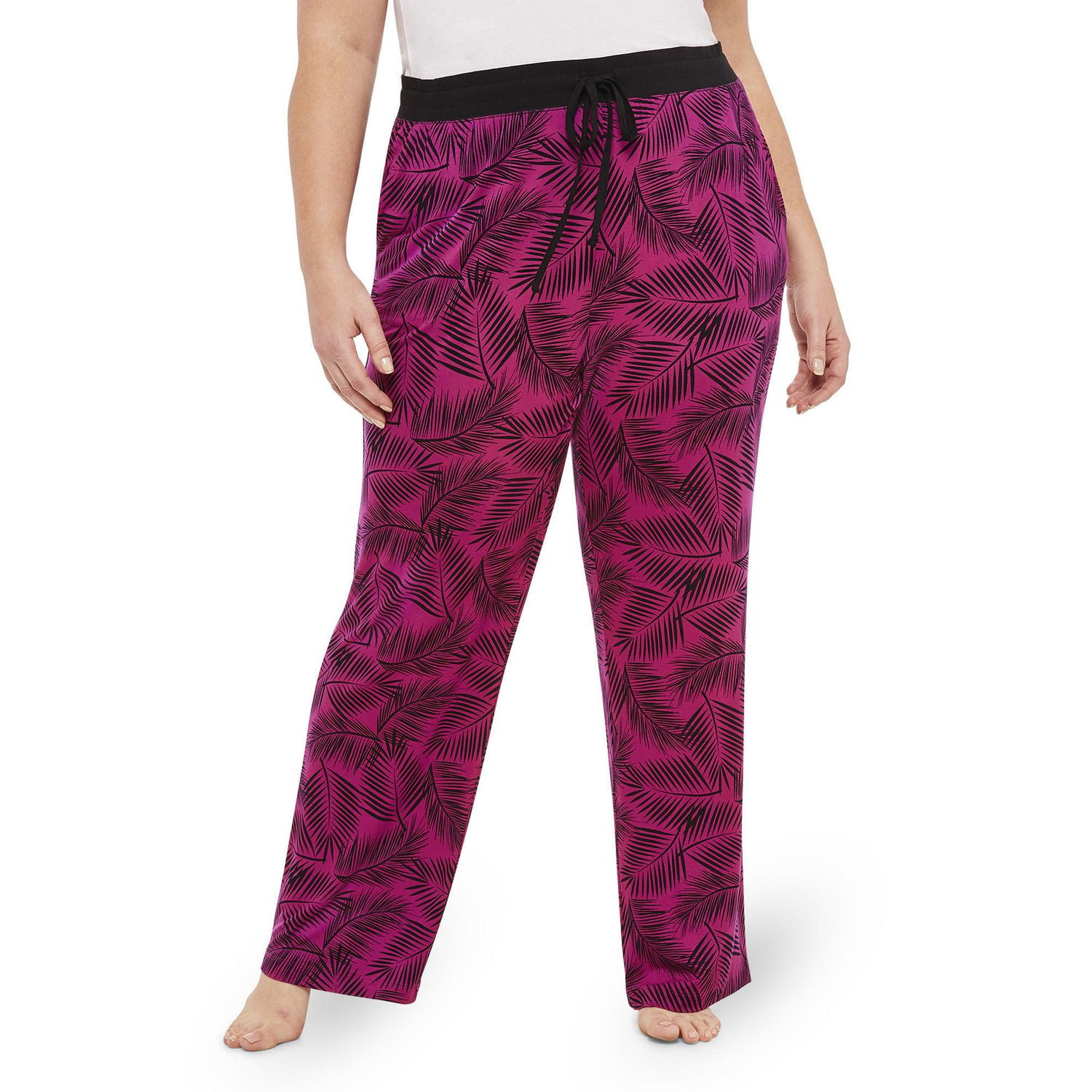 George Plus Women's Drapey Open Leg Pant | Walmart Canada