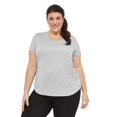 thumbnail image 1 of Athletic Works Plus Women's Space Dyed Tee, 1 of 6