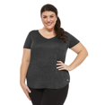 thumbnail image 1 of Athletic Works Plus Women's Space Dyed Tee, 1 of 6