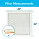 Filtre micro pour la réduction des particules « Protection contre les allergènes » Filtrete(MC), MPR 900 16 po&nbsp;x&nbsp;25 po&nbsp;x&nbsp;1&nbsp;po – image 2 sur 5