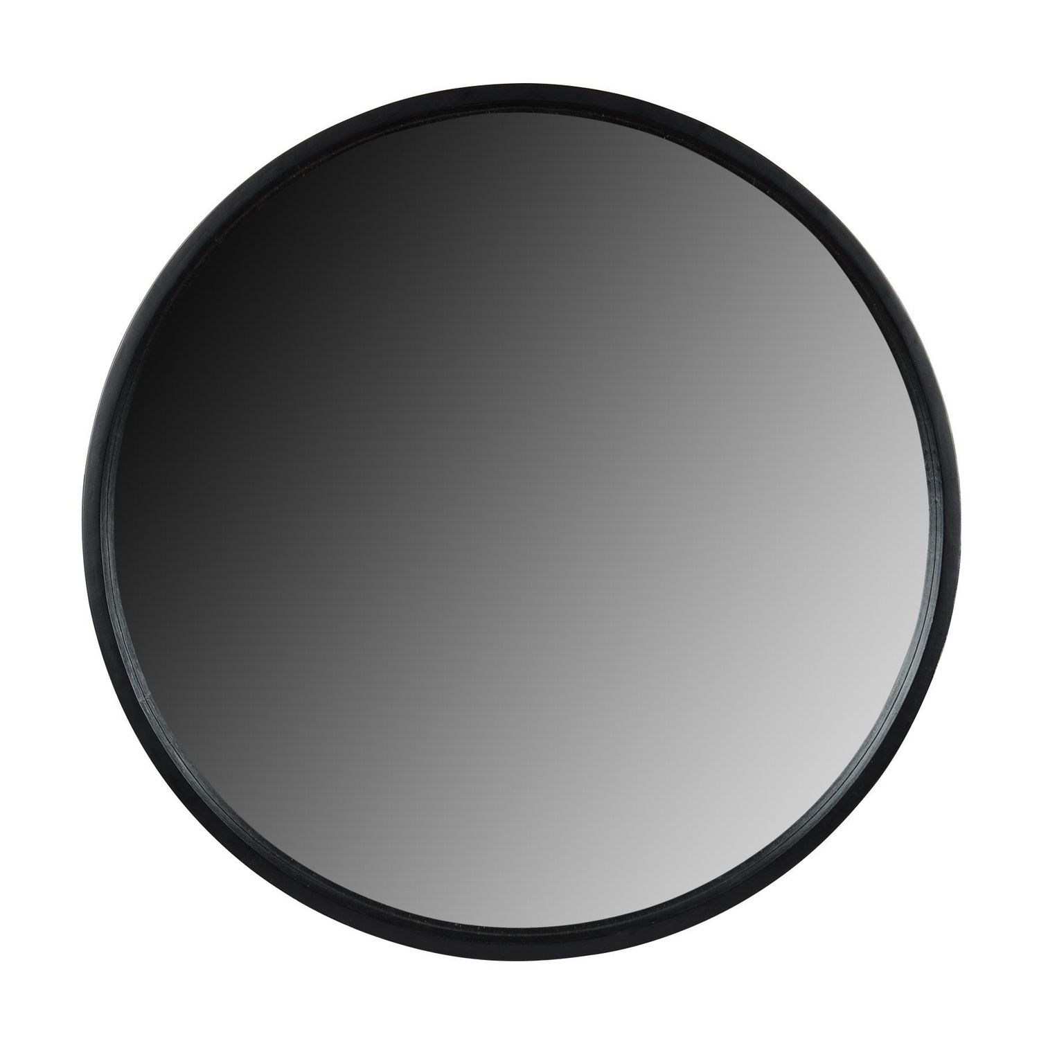 Hometrends Black Finish Round Mirror, Round Mirror With Black Frame Canada