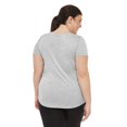 thumbnail image 3 of Athletic Works Plus Women's Space Dyed Tee, 3 of 6