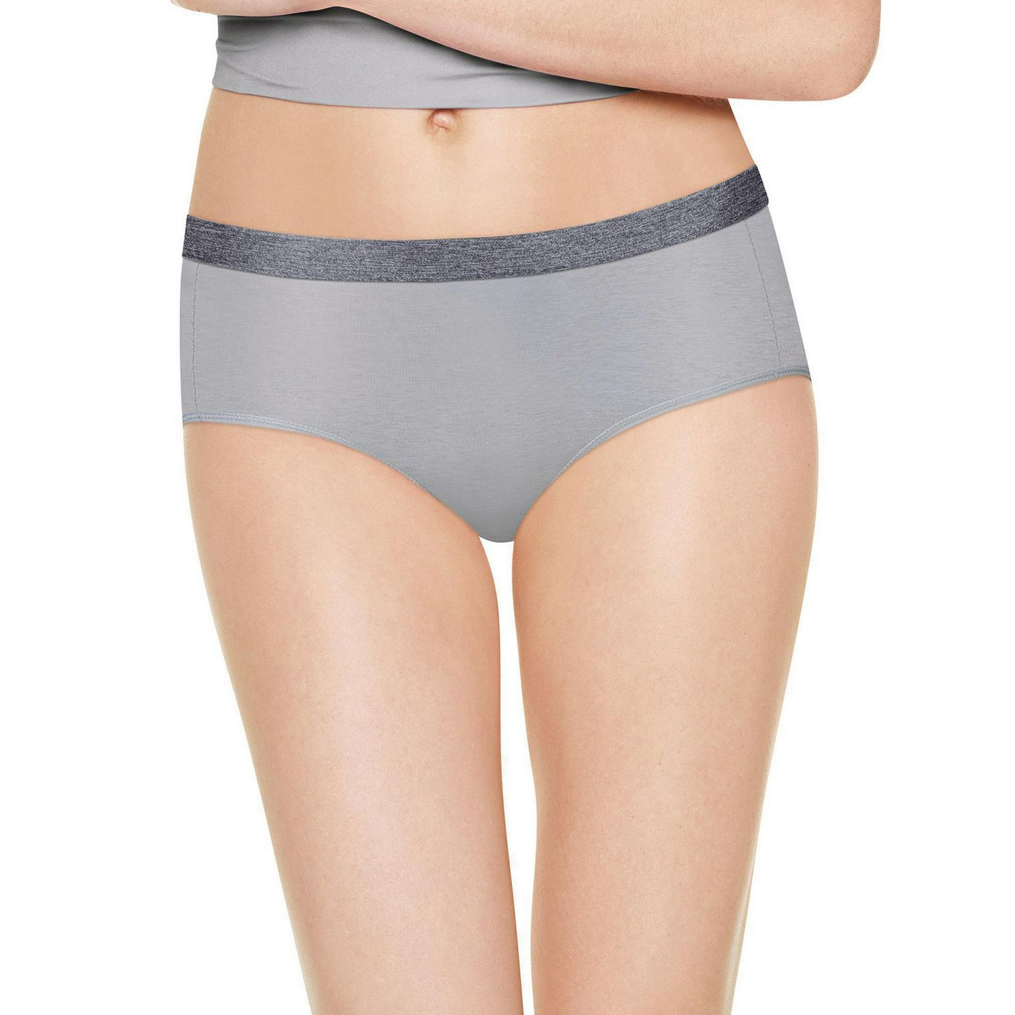 Hanes Women's Bikini Panties, Cotton Bikini Underwear Multi-Pack (Retired  Options)