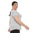 thumbnail image 2 of Athletic Works Plus Women's Space Dyed Tee, 2 of 6