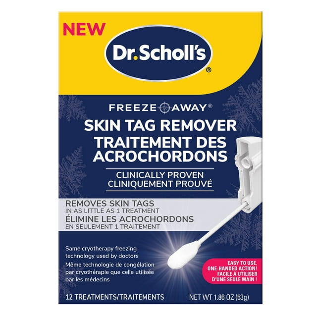 Dr. Scholl's Freeze Away Skin Tag Remover, 12 Count Treatments