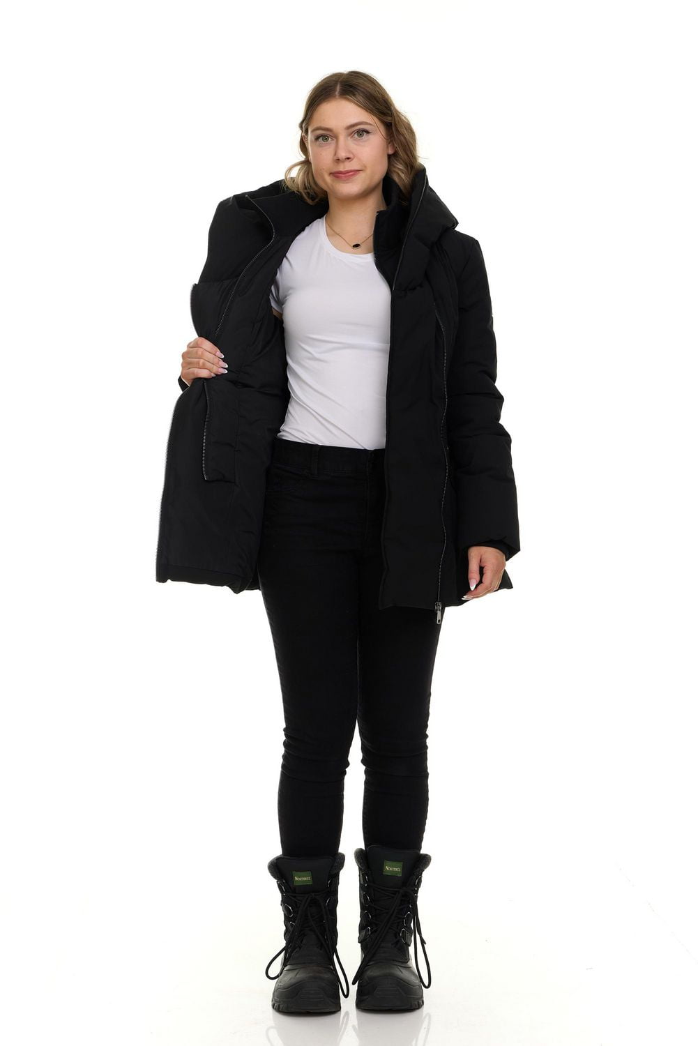 Tec-One Ladies Hooded <br>Puffer Jacket