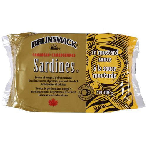 Brunswick Sardines in Mustard Sauce Walmart Canada