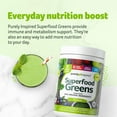 thumbnail image 3 of Purely Inspired Greens Powder Superfood | Super Greens Powder Organic | Fruit + Veggie Superfood Powder | Green Smoothie Powder, 24 Servings, 3 of 7