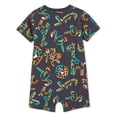 thumbnail image 2 of George Baby Boys' Short Sleeve Romper, 2 of 2