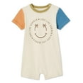 thumbnail image 1 of George Baby Boys' Short Sleeve Romper, 1 of 2