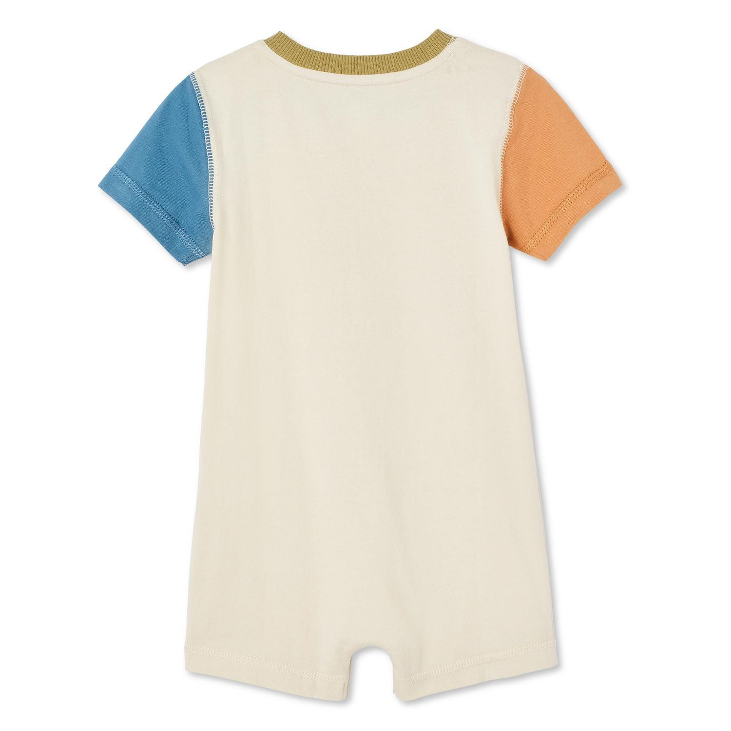 Barboteuse à manches courtes George pour bébés garçons