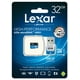 Lexar® High-Performance Carte mémoire microSDHC™ UHS-I (633x) 32 Go avec lecture – image 2 sur 2