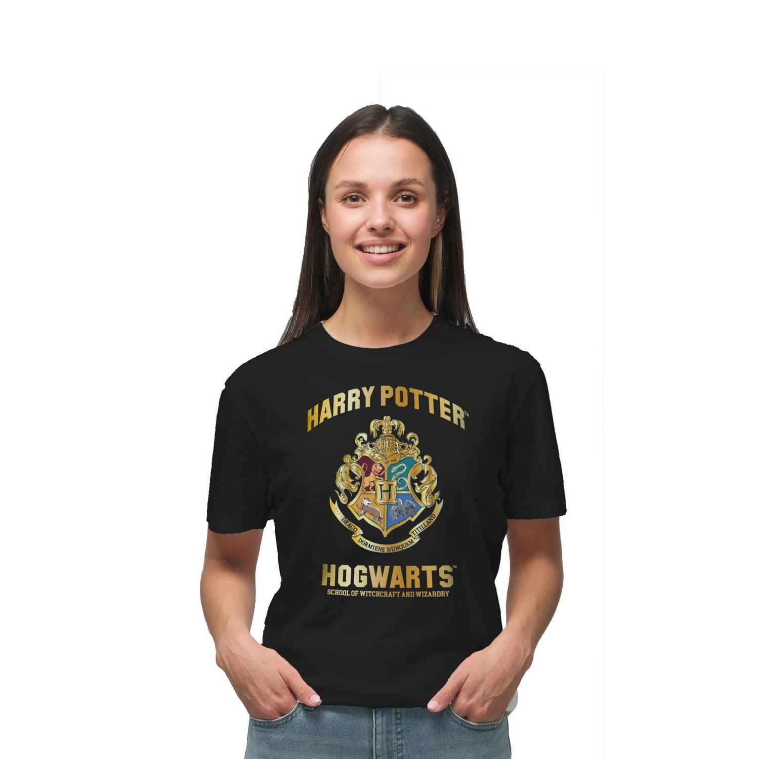 Ladies Harry Potter Hogwarts Forever Short Sleeve T-Shirt