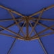 Parasol carré en porte-à-faux de 3,04 x 3,04 m (10 x 10 pi) avec toile acrylique Sunbrella de couleur bleu Santorini II d'Island Umbrella – image 5 sur 8