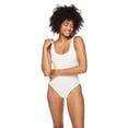 thumbnail image 1 of No Boundaries Women's Scoop Neckline Swimsuit, 1 of 6