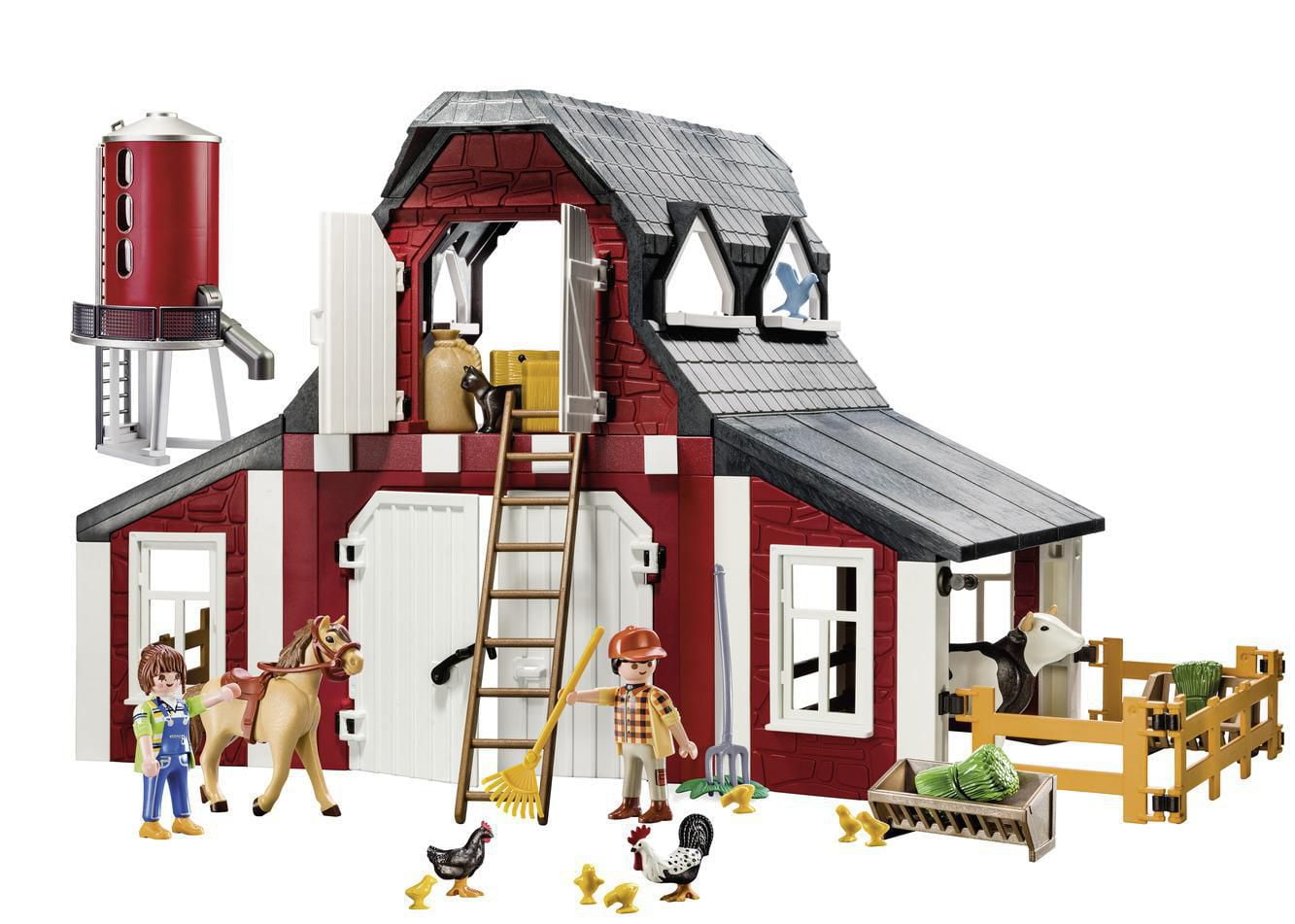 Playmobil Barn with Silo 9315