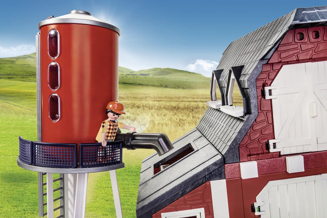 Playmobil Barn with Silo 9315